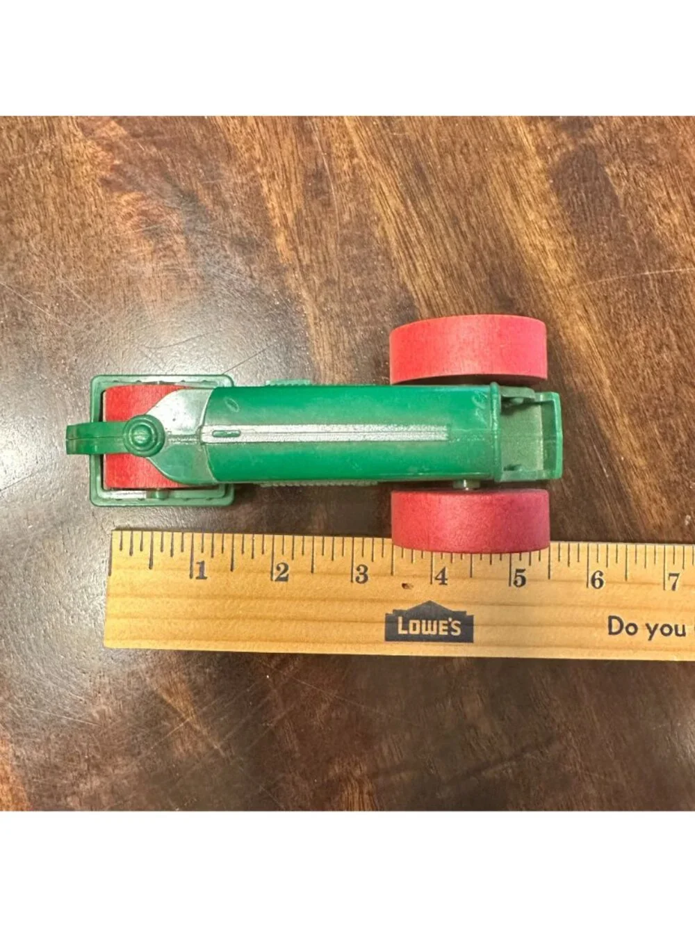 Vintage Hubley Diesel Steam Roller Plastic